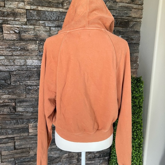 Aerie Orange Cropped Sweater with Relaxed Fit - Picture 5 of 11